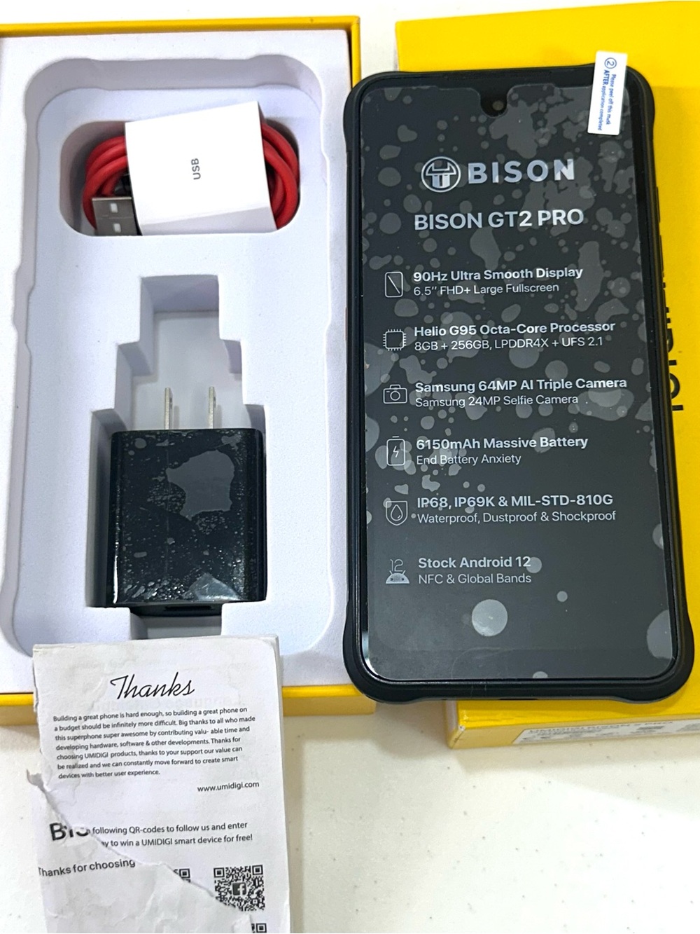 Bison G12 Pro Rugged Smartphone - Picture 4 of 8
